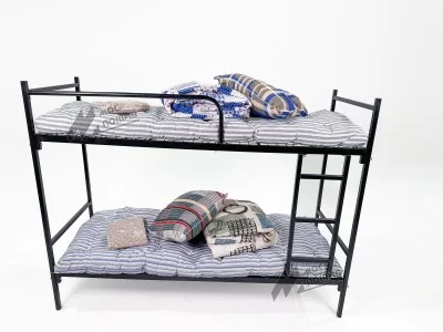 Купить не дорого двухъярусные металлические кровати для рабочих от производителя оптом